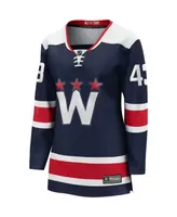 Women's Fanatics Tom Wilson Navy Washington Capitals Alternate 2020/21 Premier Breakaway Player Jersey