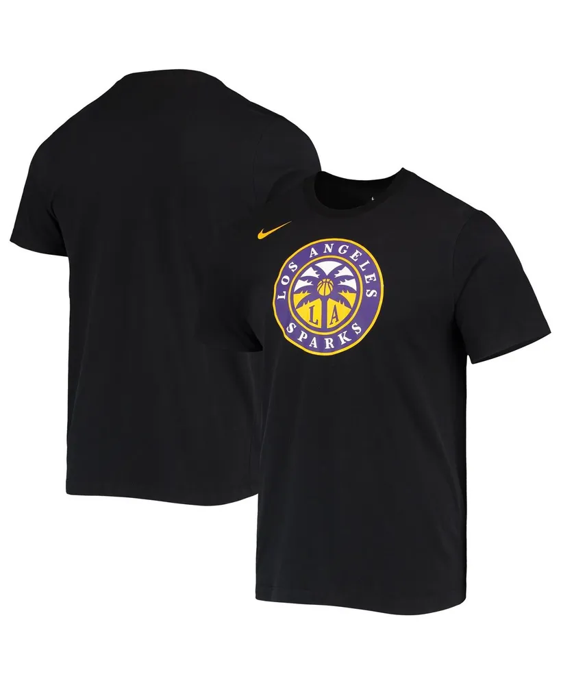 Women's Nike Black Los Angeles Sparks Logo Performance T-shirt