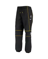 Women's Nike Black Los Angeles Lakers 75th Anniversary Courtside Woven Pants