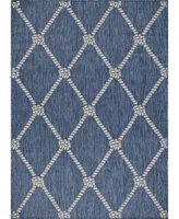 Lr Home Shoreline SRL81875 5'3" x 7' Outdoor Area Rug