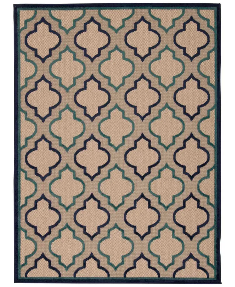 Nourison Home Aloha ALH06 7'10" x 10'6" Outdoor Area Rug