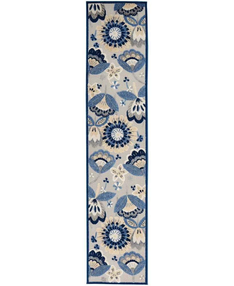 Nourison Home Aloha ALH25 2'3" x 10' Runner Rug