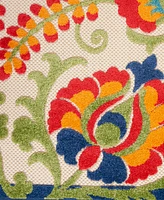 Nourison Home Aloha ALH17 2'3" x 8' Runner Rug