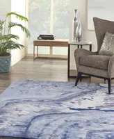 Nourison Home Prismatic PRS05 5'6" x 7'5" Area Rug