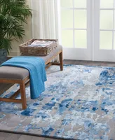 Nourison Home Prismatic PRS10 5'6" x 7'5" Area Rug