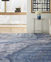 Nourison Home Prismatic PRS05 7'9" x 9'9" Area Rug