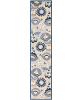 Nourison Home Aloha ALH17 2'3" x 12' Runner Rug