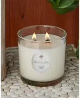 Seeking Balance 2 Wick Illuminate Juniper Rosewood Spa Jar Candle, 12 oz