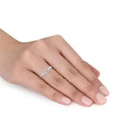 Diamond Three Stone Engagement Ring (1/2 ct. t.w.) 14k White Gold