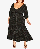 City Chic Trendy Plus Size Emma Maxi Dress