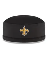 Men's Black New Orleans Saints Nfl Training Skully Cap