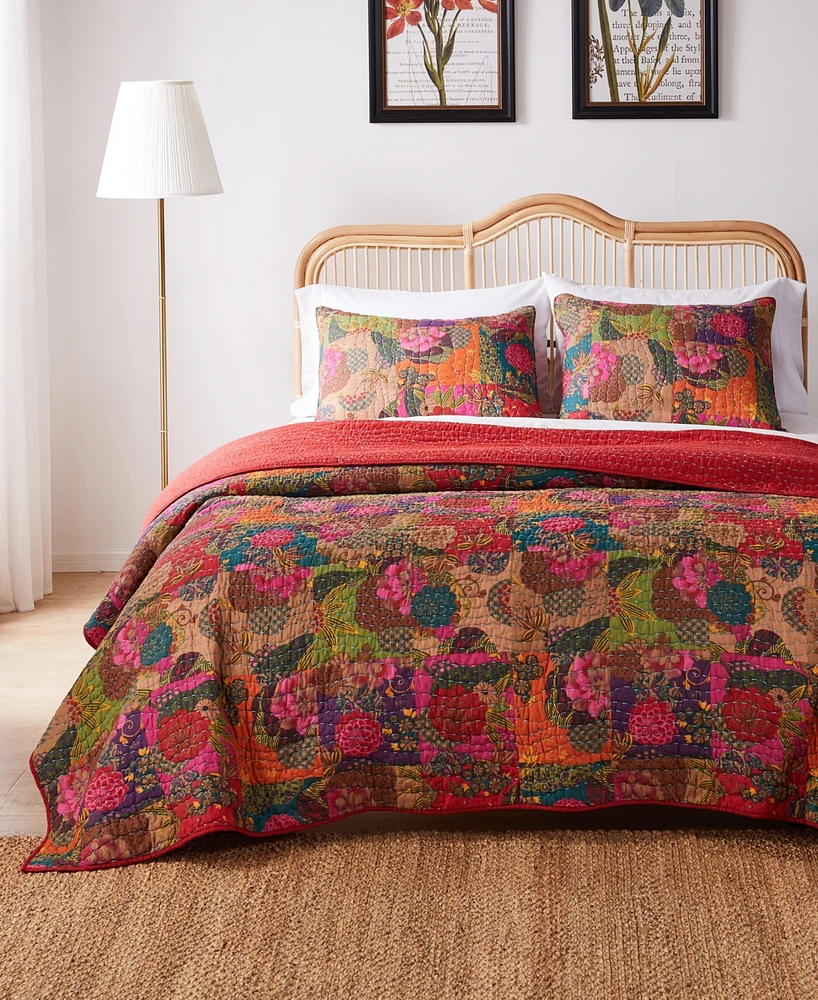 Greenland Home Fashions Jewel -Pc. Quilt Set