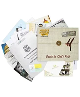University Games Mystery Party Case Files - Death by Chef's Knife Puzzle Set, 52 Piece