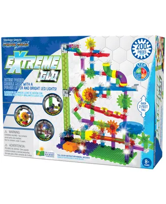 The Learning Journey Techno Gears Marble Mania Extreme Glo Set, 226 Piece