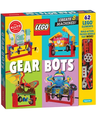 Klutz Lego Gear Bots Set, 136 Piece