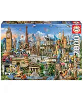 Educa Europe Landmarks Puzzle Set, 2001 Piece