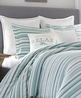 Tommy Bahama Home Clearwater Cay 3 Piece Comforter Set