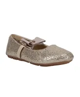 Michael Kors Little Girls Rover Day Ballerina Flats - Gold