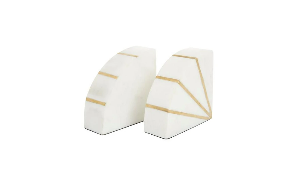 CosmoLiving by Cosmopolitan Glam Bookends, Set of 2