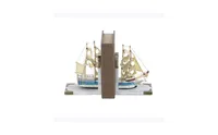 Coastal Sailboat Bookends, Set of 2