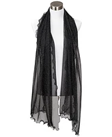 I.n.c. International Concepts Ruffle-Edge Metallic Evening Wrap, Created for Macy's