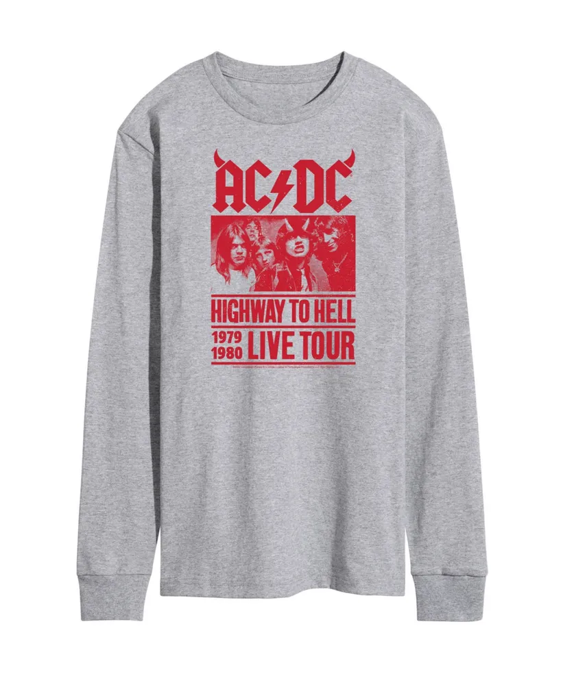 Men's Acdc Live Tour Long Sleeve T-shirt
