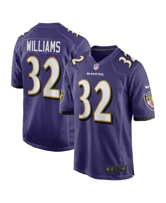 Men's Nike Marcus Williams Purple Baltimore Ravens Player Game Jersey