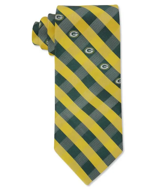 Green Bay Packers Gingham Tie