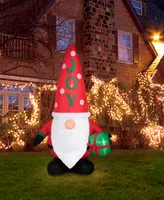 Glitzhome 6' Lighted Inflatable Gnome Decor