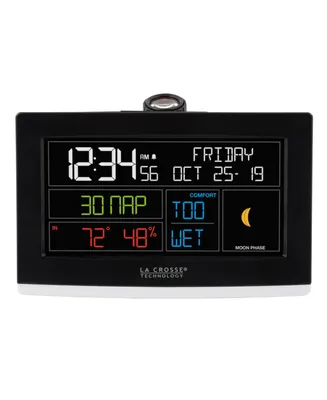 La Crosse Technology WiFi Projection Alarm Clock with AccuWeather forecast