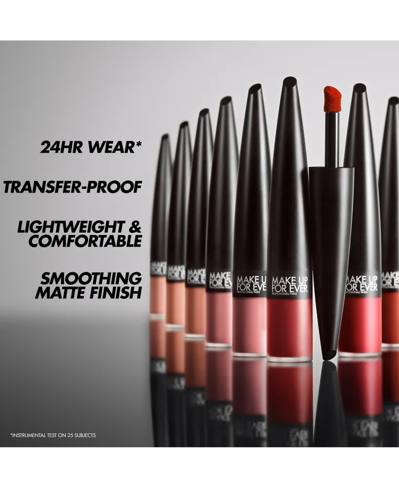 Make Up For Ever Rouge Artist Matte 24HR Power Last Liquid Lipstick