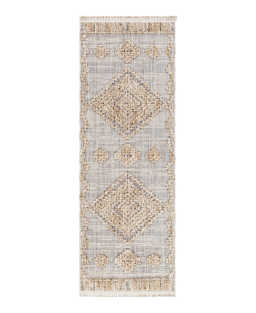 Livabliss Zaragoza Zrz- 2'7" x 7'3" Runner Area Rug