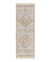 Livabliss Zaragoza Zrz- 2'7" x 7'3" Runner Area Rug