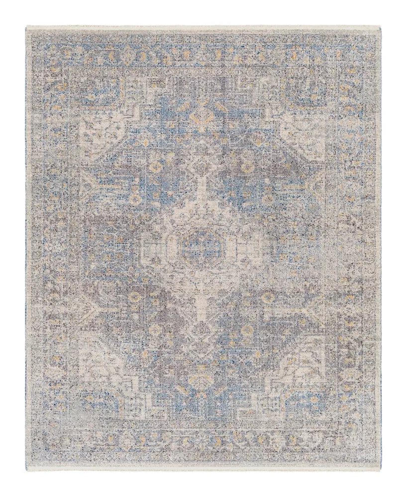 Surya Subtle Sub-2319 2'7" x 7'3" Runner Area Rug - Silver