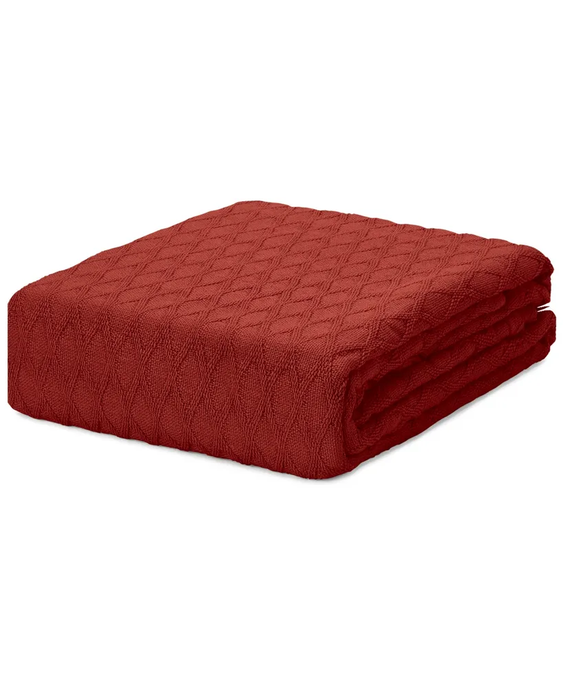 Lauren Ralph Classic 100% Cotton Blanket