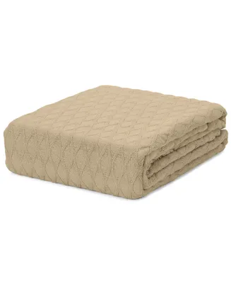 Lauren Ralph Classic 100% Cotton Blanket
