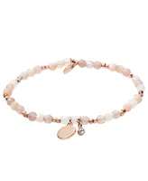 Georgia Moonstone Bracelet - Rose Gold