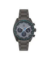 adidas Unisex Three Hand Edition One Chrono Gunmetal Gray Stainless Steel Bracelet Watch 40mm