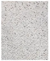 Exquisite Rugs Mosaic ER4062 5' x 8' Area Rug - Silver