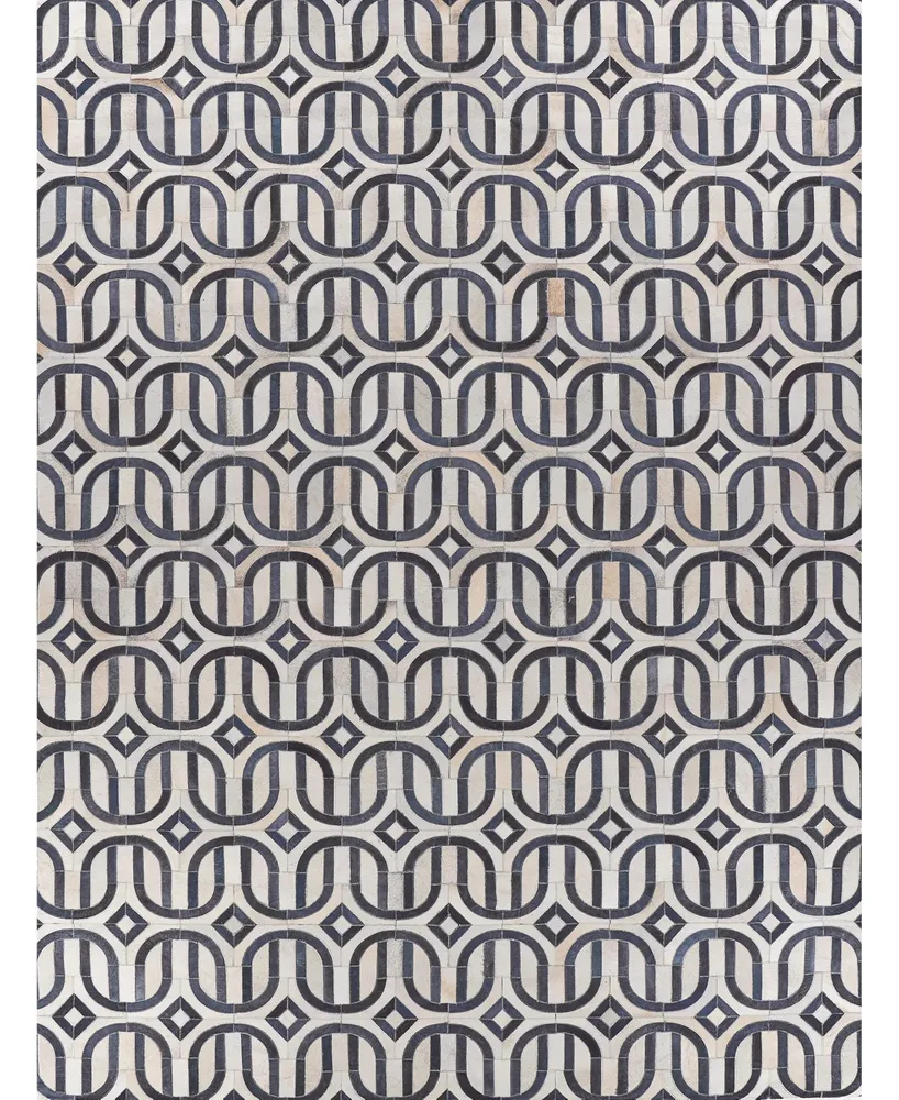 Exquisite Rugs Natural ER2142 5' x 8' Area Rug - Silver