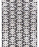 Exquisite Rugs Natural ER2142 5' x 8' Area Rug - Silver