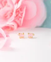 Girls Crew Kitty Kat Stud Earrings - Gold