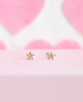 Girls Crew Teeny Tiny Star Stud Earrings 