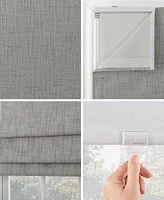Somerton Textured 100% Blackout Cordless Roman Shade