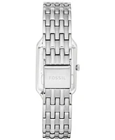 Fossil Women's Raquel Silver-Tone Stainless Steel Bracelet Watch, 23mm