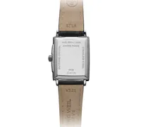 Raymond Weil Women's Swiss Toccata Diamond Accent Leather Strap Watch 22.6x28.1mm