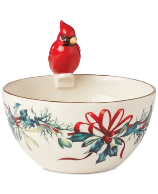 Lenox Winter Greetings Cardinal Bowl