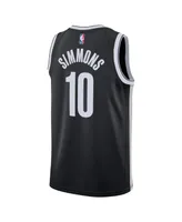 Men's Nike Ben Simmons Black Brooklyn Nets 2021/22 Swingman Jersey - Icon Edition