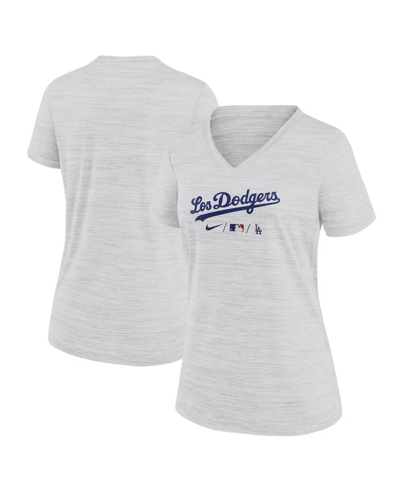 MLB Los Angeles Dodgers Women's Slub T-Shirt - XS