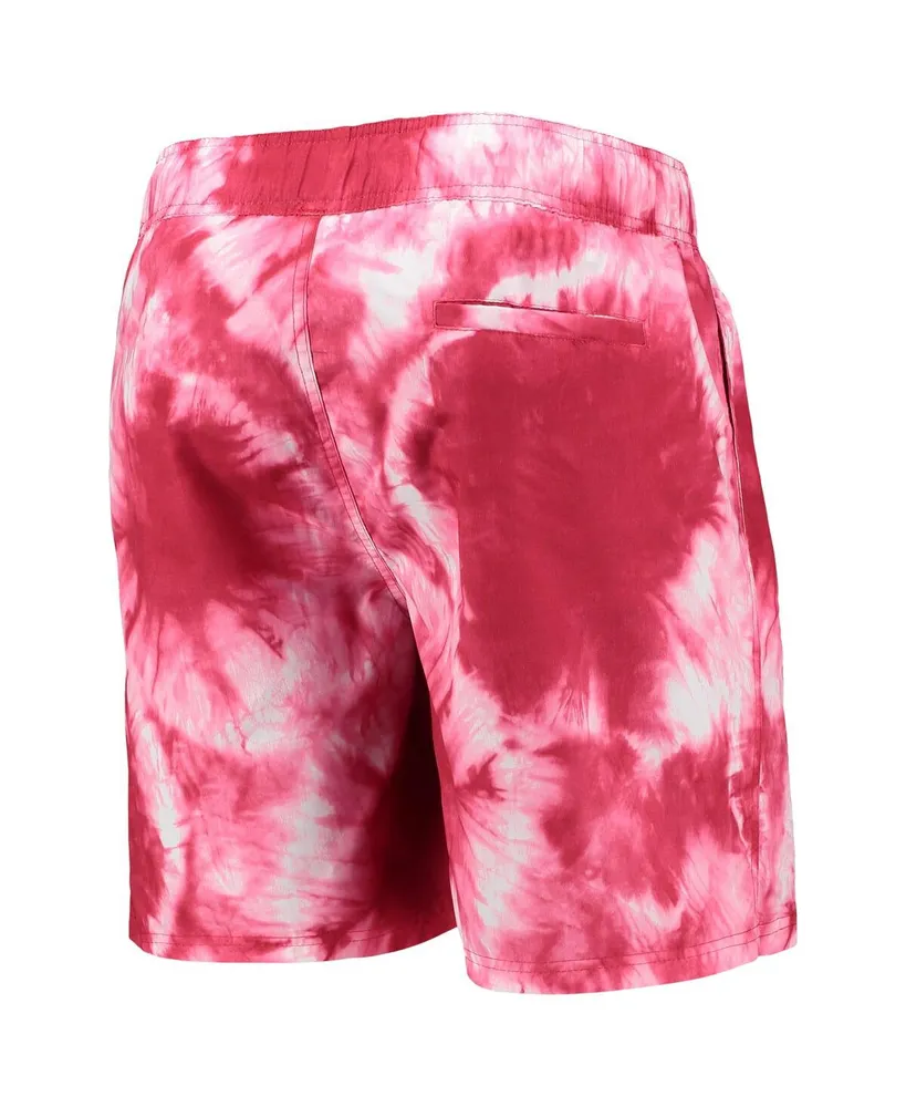 Men's G-iii Sports by Carl Banks Red Chicago Bulls Splash Volley Swim Shorts